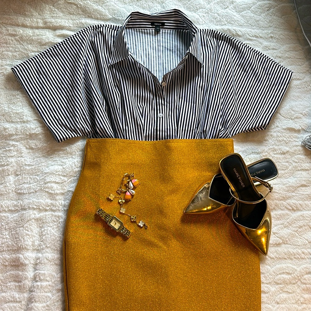 Gold Skirt